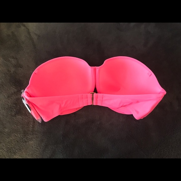 Victoria’s Secret coral bikini top 36 DD - Picture 2 of 3